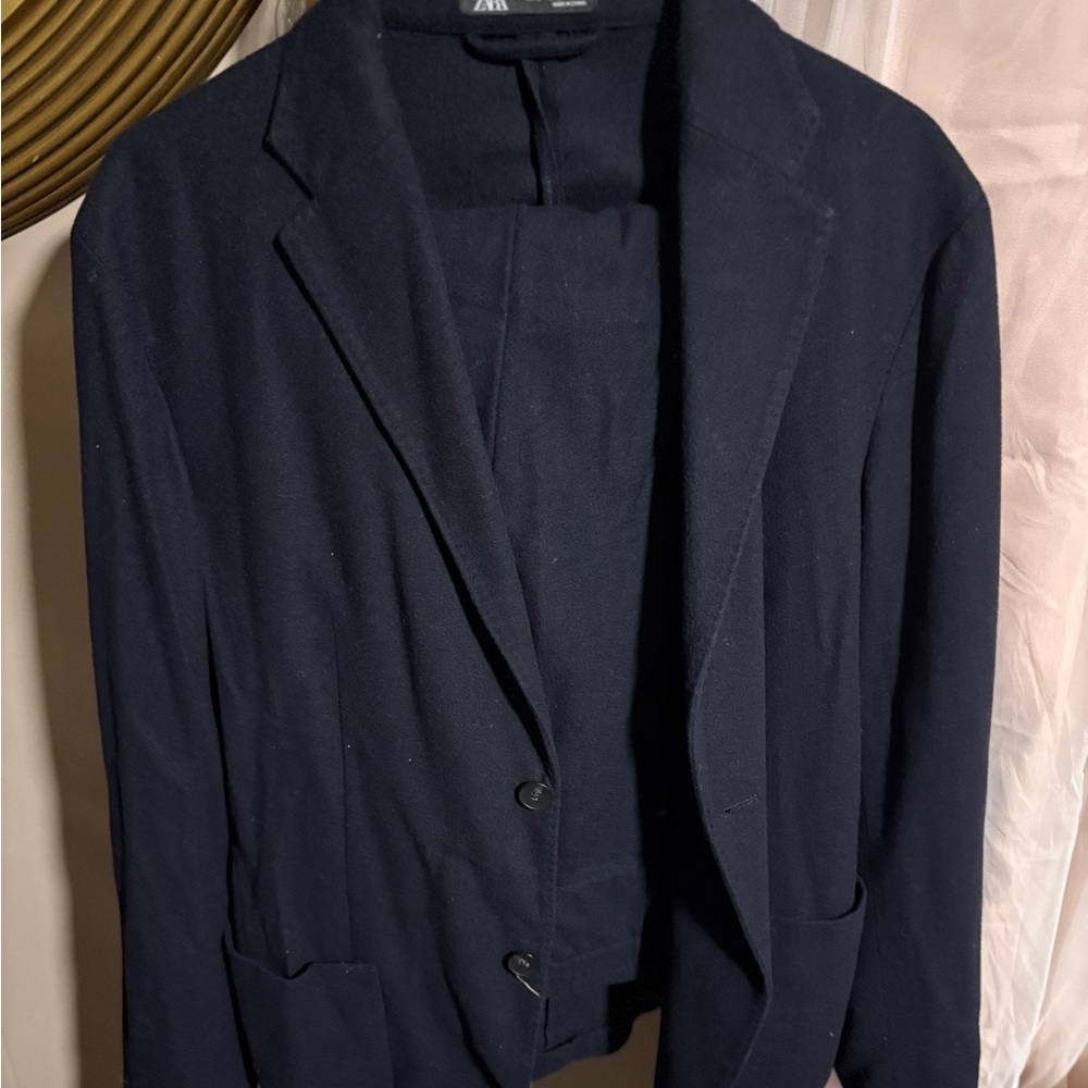Zara Dark Blue Jacket